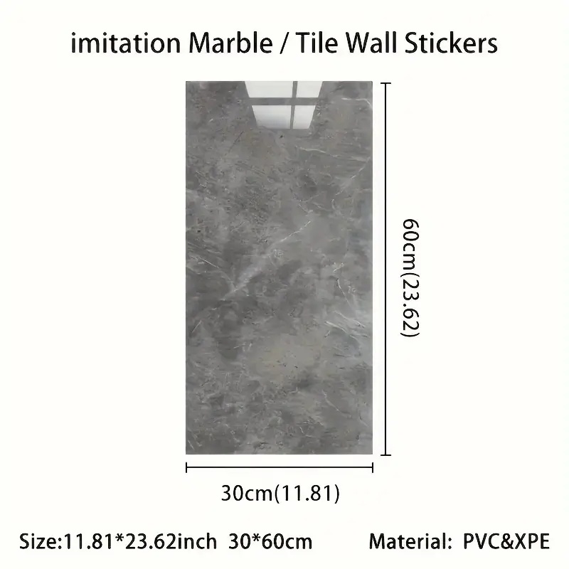 30cm*60cm Imitierte Marmorflie – Pvc Panel Background Bewertung und Preis