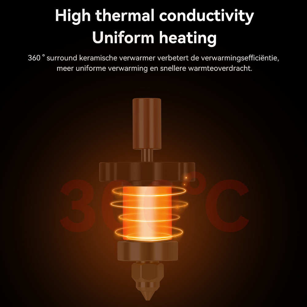 Ender-3 V3 KE Hotend-Kit Düse  – Ceramic Heat Emitter Bewertung und Preis