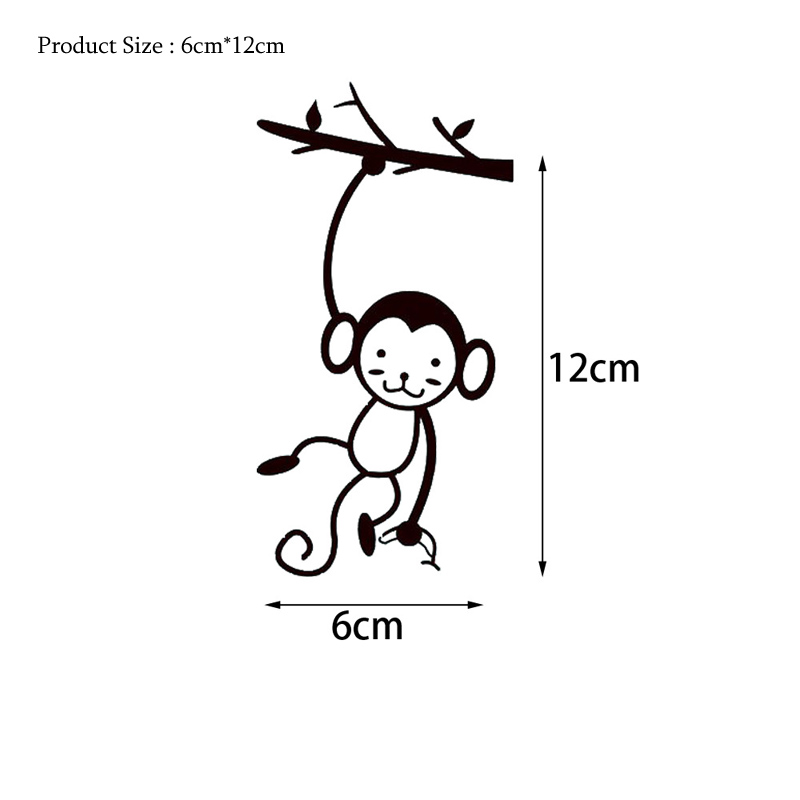Schwarz Nette Affe Hängen Baum – Pvc Panel Background Bewertung und Preis